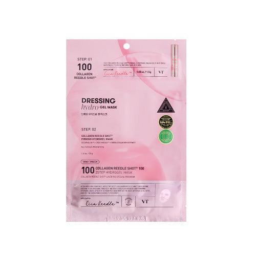 VT Cosmetics Collagen Reedle Shot 100 2-Step Hydrogel Mask – Intensive Firming & Hydration Treatment