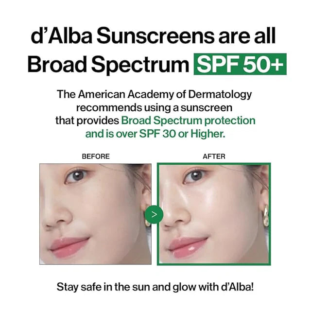 d'Alba Waterfull Mild Sunscreen SPF50+ (50ml)