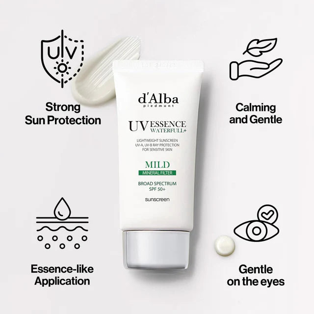 d'Alba Waterfull Mild Sunscreen SPF50+ (50ml)