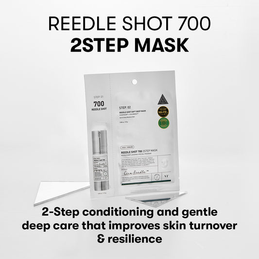 VT Cosmetics Reedle Shot 700 2-Step Mask (1ea)