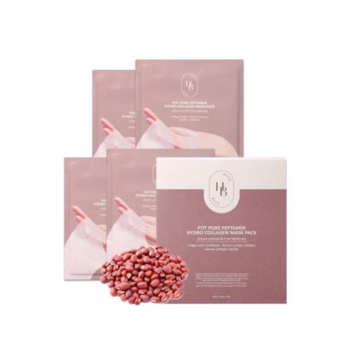 Heveblue Pot Pore Peptamin Hydro Collagen Mask Pack (4ea)