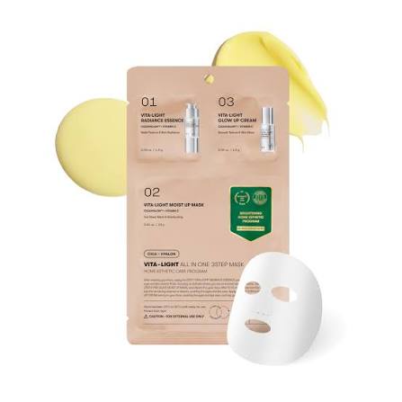 VT Cosmetics Reedle Shot Vita-Light All-in-One 3-Step Mask