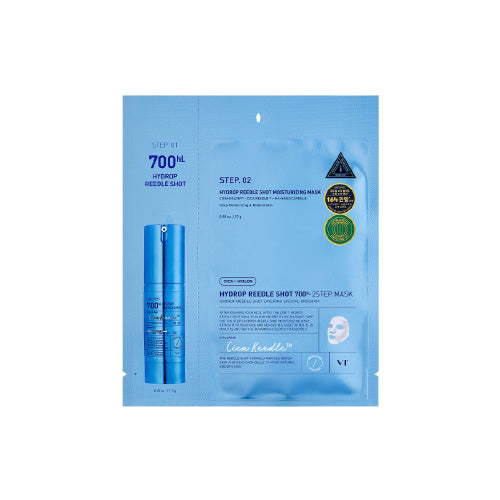 VT Cosmetics Hydrop Reedle Shot 700hL 2-Step Mask (1 Sheet)