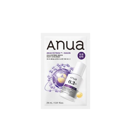 Anua Retinol Niacin Night Care Mask 24ml-1ea