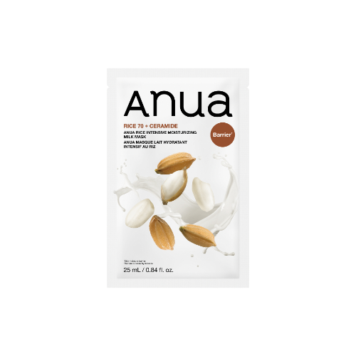 Anua Rice 70 Intensive Moisturizing Milk Mask 25ml -1 Sheet