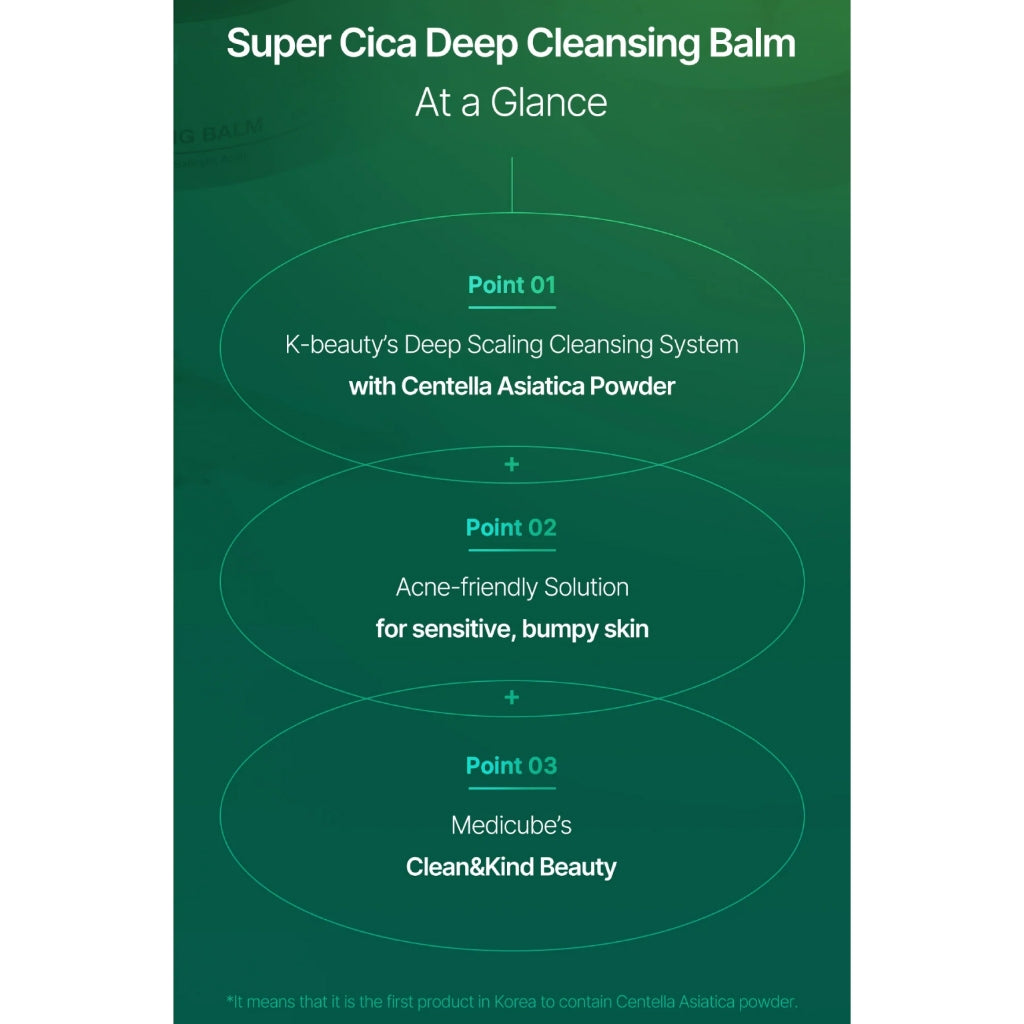 Medicube Super Cica Deep Cleansing Balm (100ml)