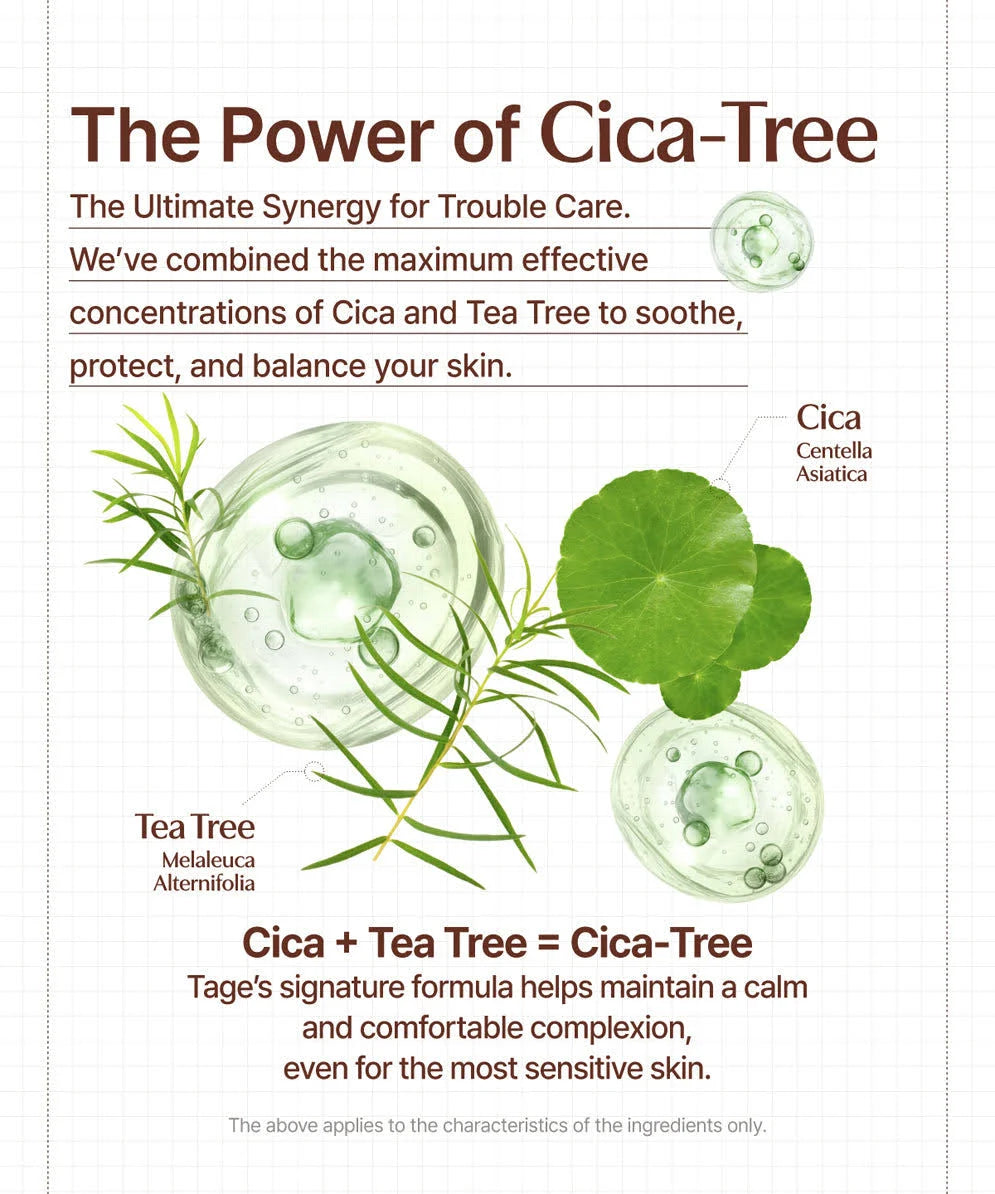 Tage Cica-Tree Shaking Glow Sun Fixer SPF 50+ PA++++