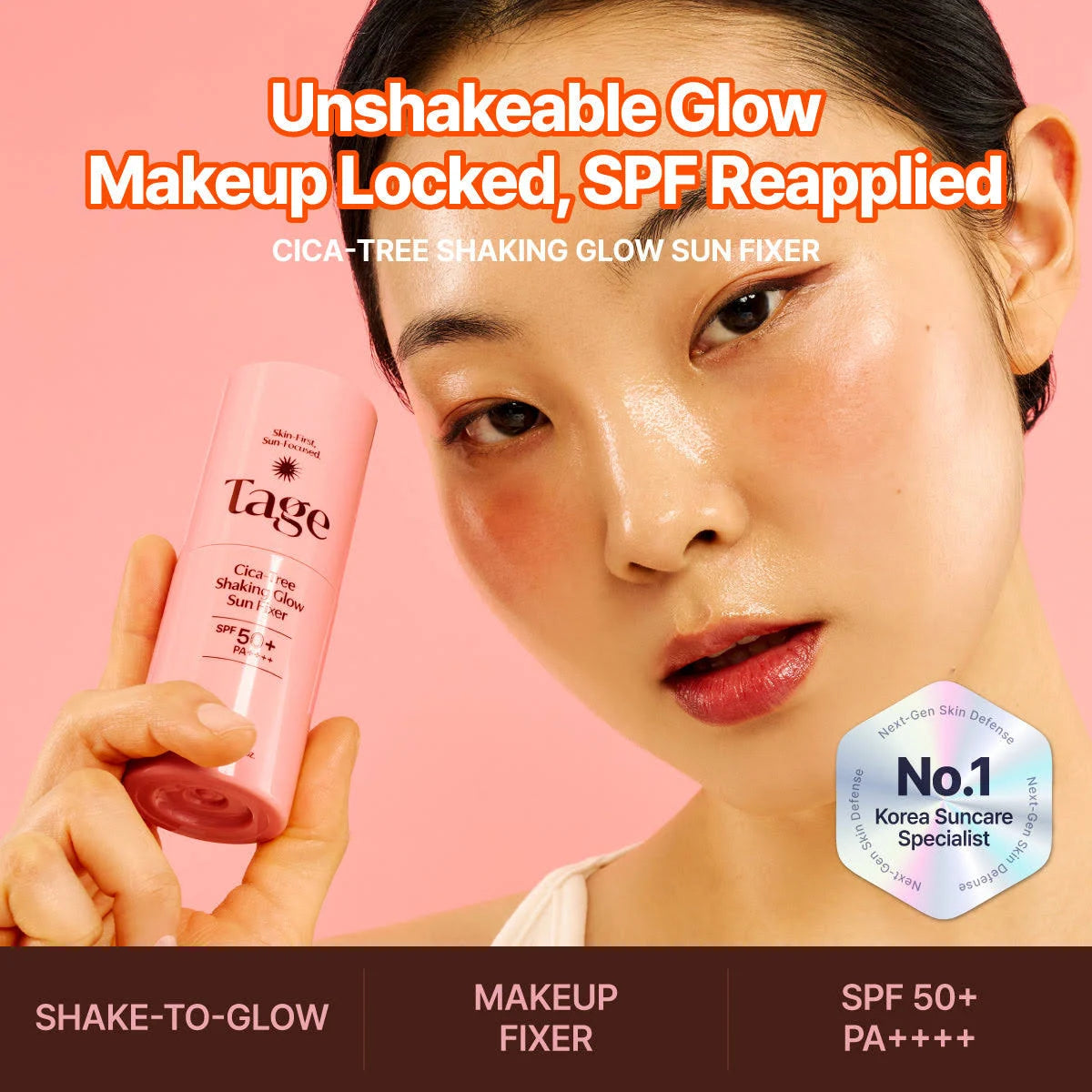 Tage Cica-Tree Shaking Glow Sun Fixer SPF 50+ PA++++