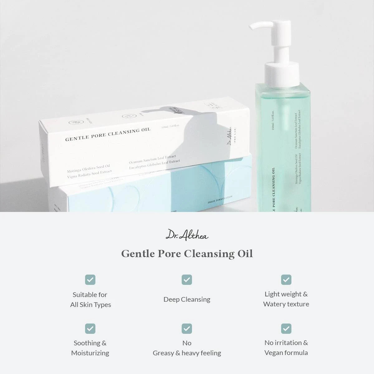 Dr.Althea Gentle Pore Vegan Cleansing Oil