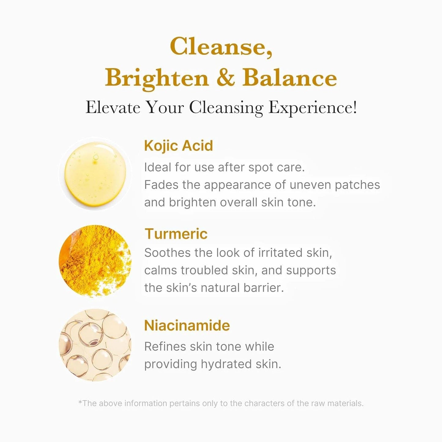 Medicube Kojic Acid Turmeric Toning Cleanser (120g)