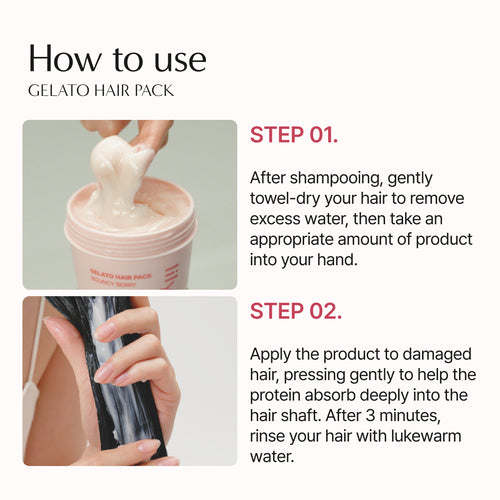 Lilyeve Repair: Turn Gelato Hair Pack Silky Banana