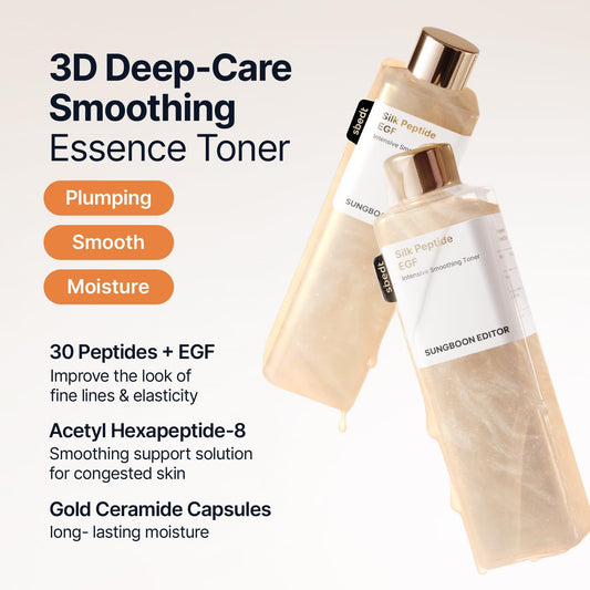 Sungboon Editor Silk Peptide EGF Intensive Soothing Toner 300ml