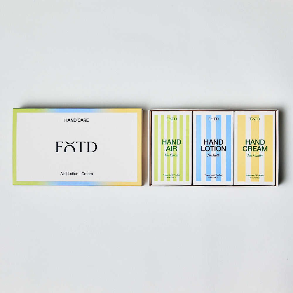 FOTD Hand Care Trio Set (Air / Lotion / Cream)